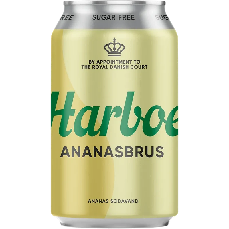 Harboe Ananasbrus 0% Sugar 24x0,33L Dose zzgl. DPG Pfand