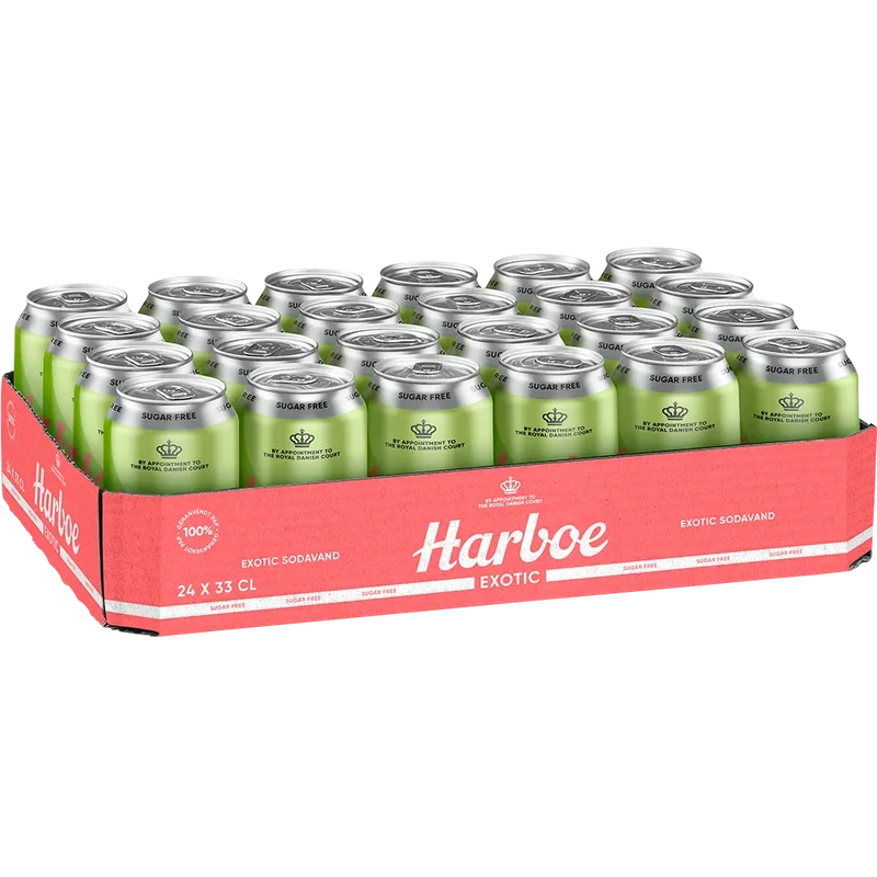 Harboe Exotic 0% Sugar 24x0,33L Dose zzgl. DPG Pfand