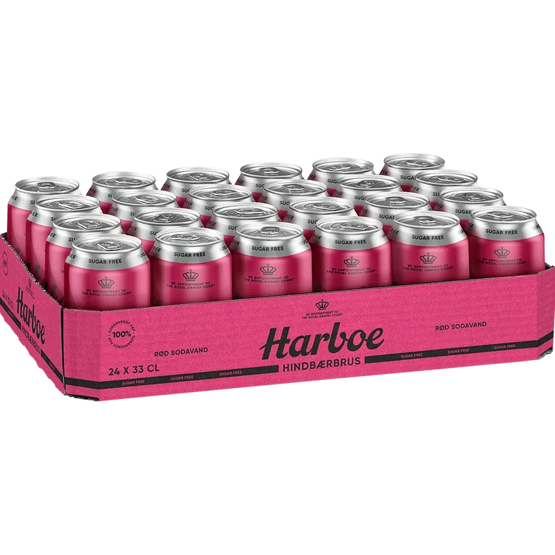 Harboe Hindbær 0% Sugar 24x0,33L Dose zzgl. DPG Pfand