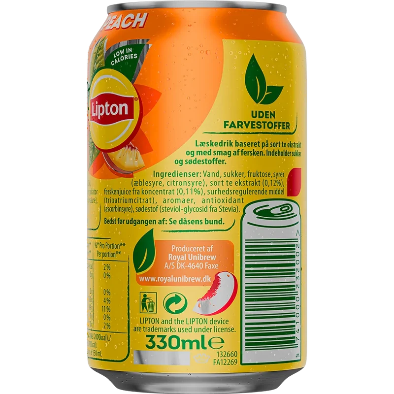 Lipton Peach Ice Tea 24x0,33L Dose zzgl. DPG Pfand