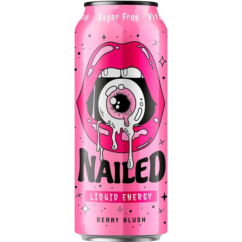 Nailed Liquid Energy Berry Blush Sugar Free 12x0,5L Dose zzgl. DPG Pfand