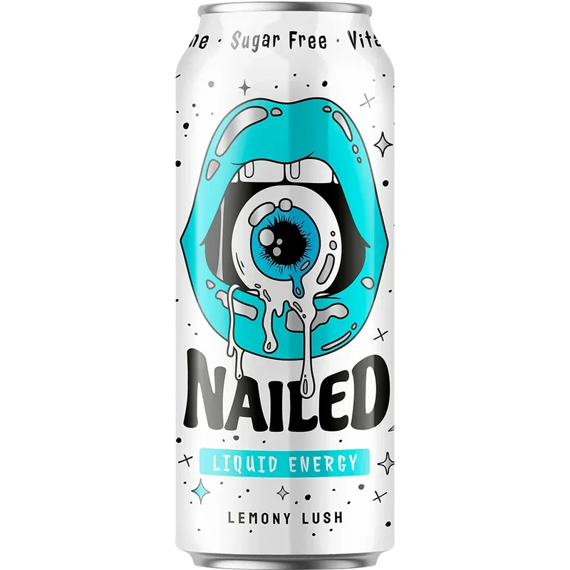 Nailed Liquid Energy Lemony Lush Sugar Free 12x0,5L Dose zzgl. DPG Pfand