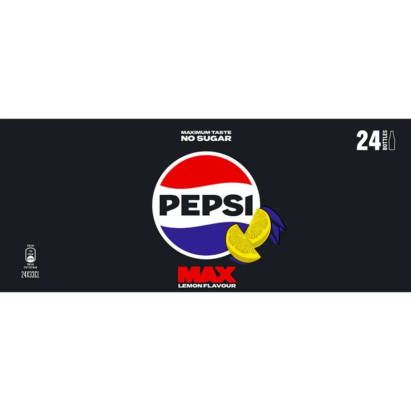 Pepsi Max Lemon 24x0,33L Flasche zzgl. DPG Pfand