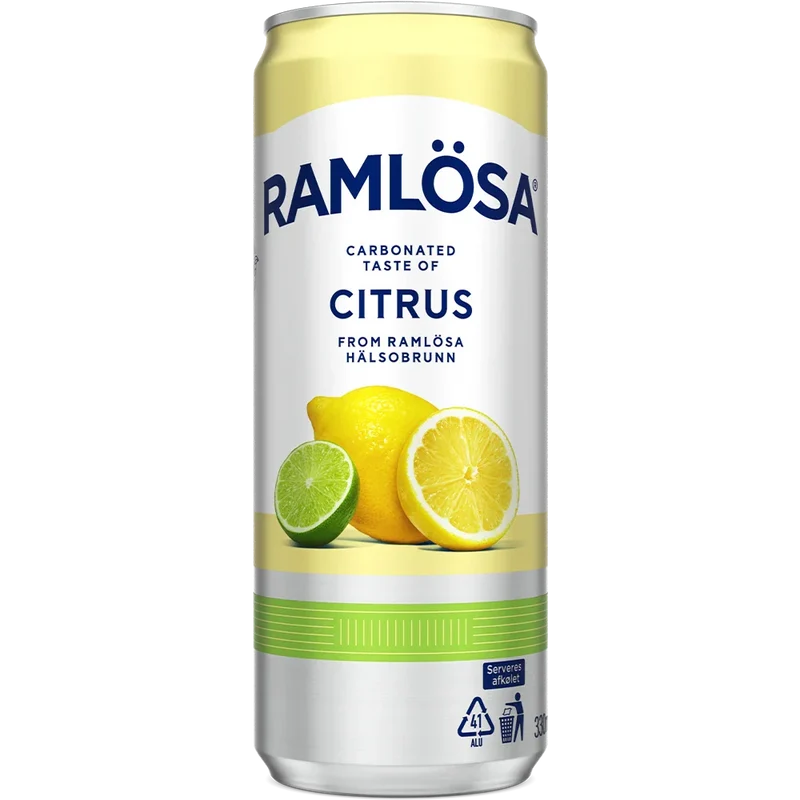 Ramlösa Citrus 24x0,33 Dose zzgl. DPG Pfand