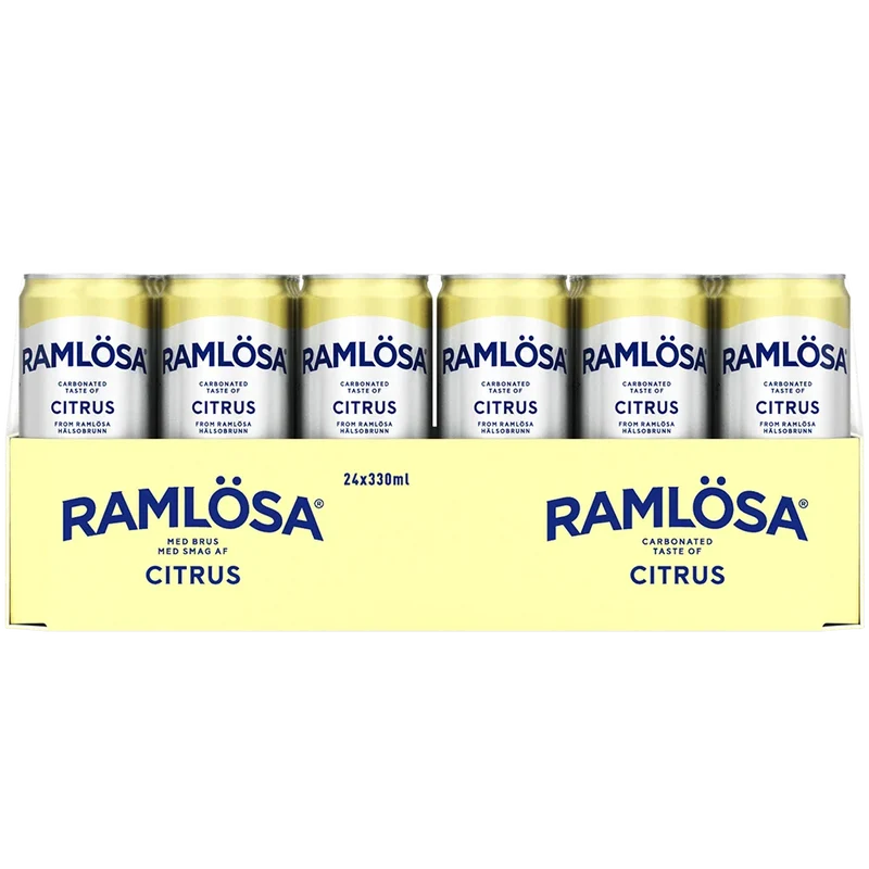 Ramlösa Citrus 24x0,33 Dose zzgl. DPG Pfand