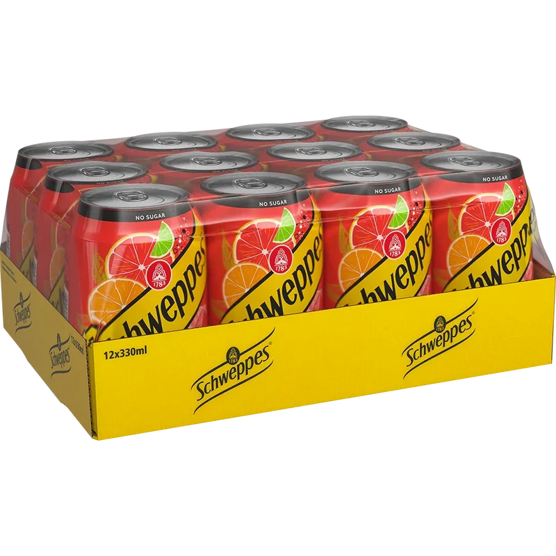 Schweppes Citrus Mix Zero 12x0,33 L Dose zzgl. DPG Pfand