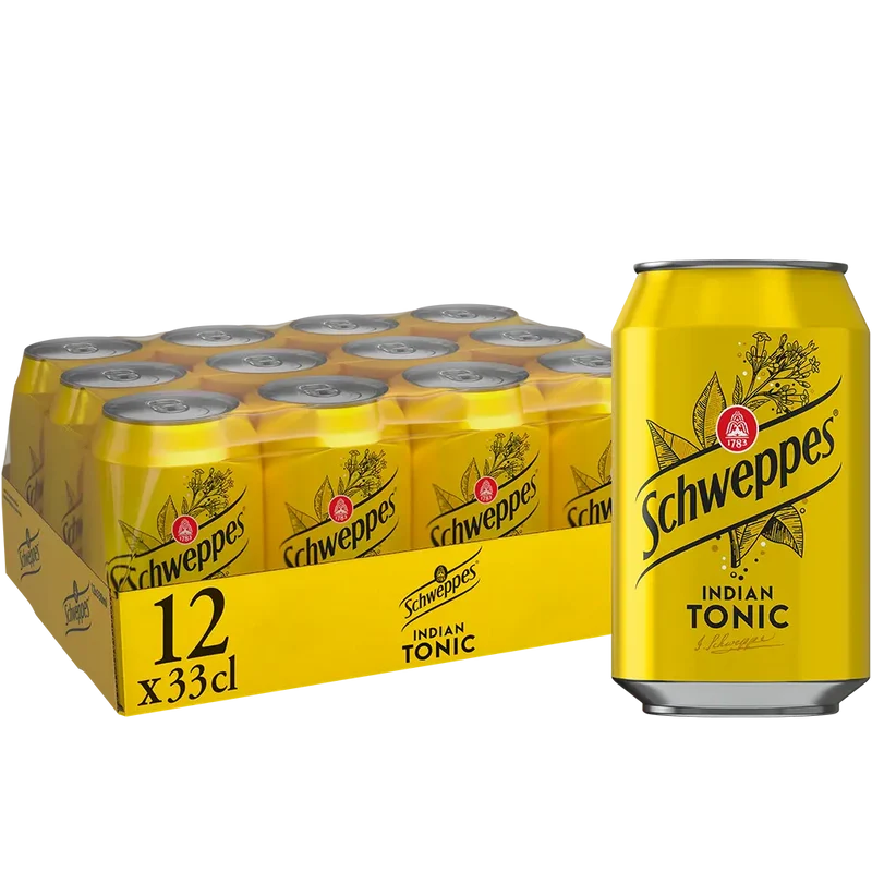 Schweppes Indian Tonic 12x0,33 L Dose zzgl. DPG Pfand