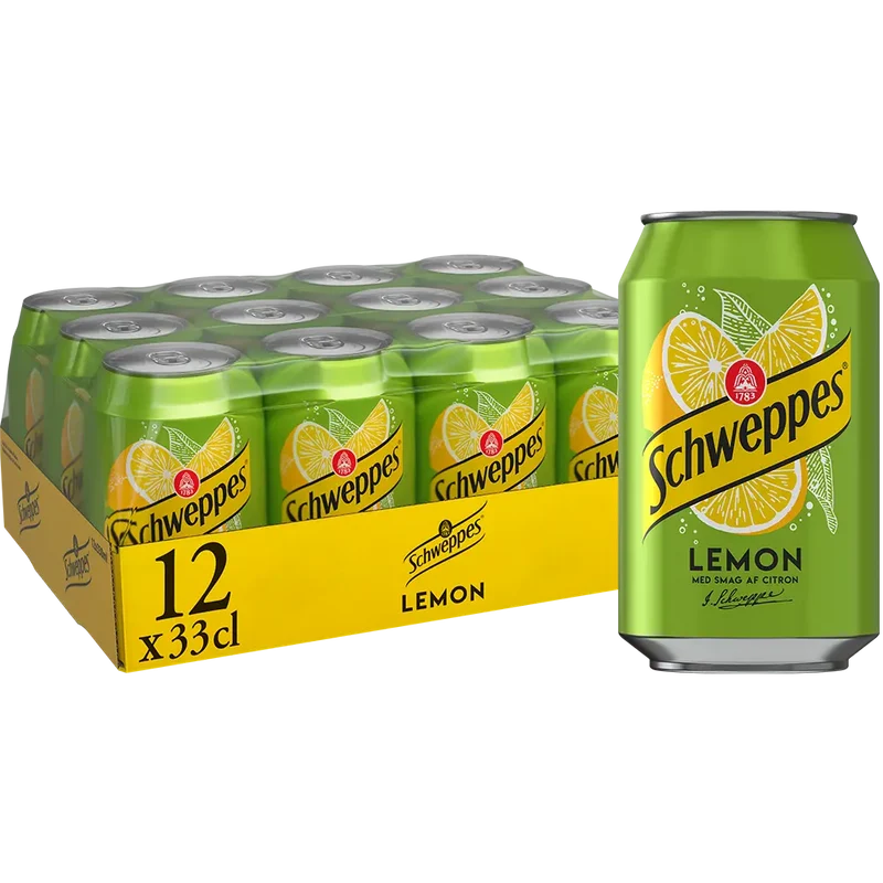 Schweppes Lemon Fusion 12x0,33 L Dose zzgl. DPG Pfand
