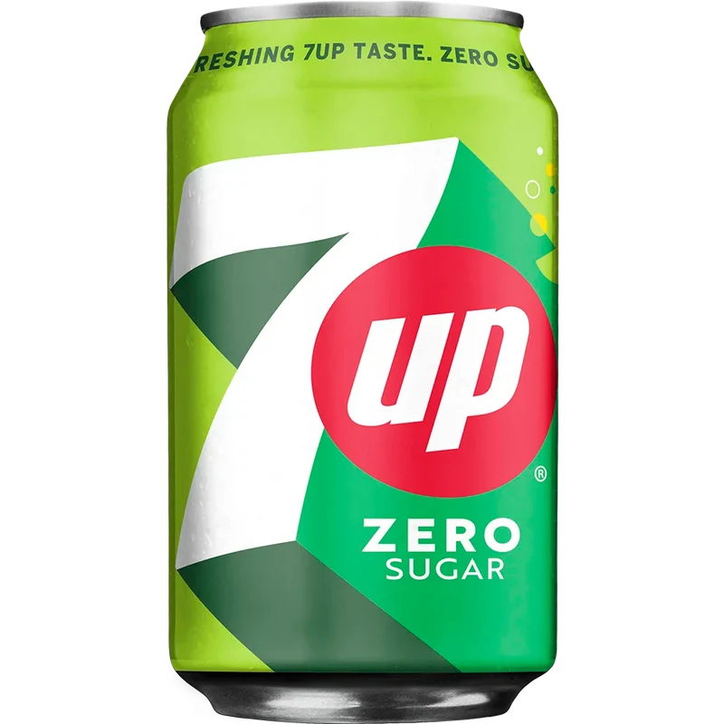 Seven-Up Zero Sugar 24x0,33L Dose zzgl. DPG Pfand