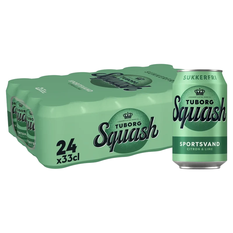Tuborg Squash Sport Zuckerfrei 24x0,33L Dose zzgl. DPG Pfand