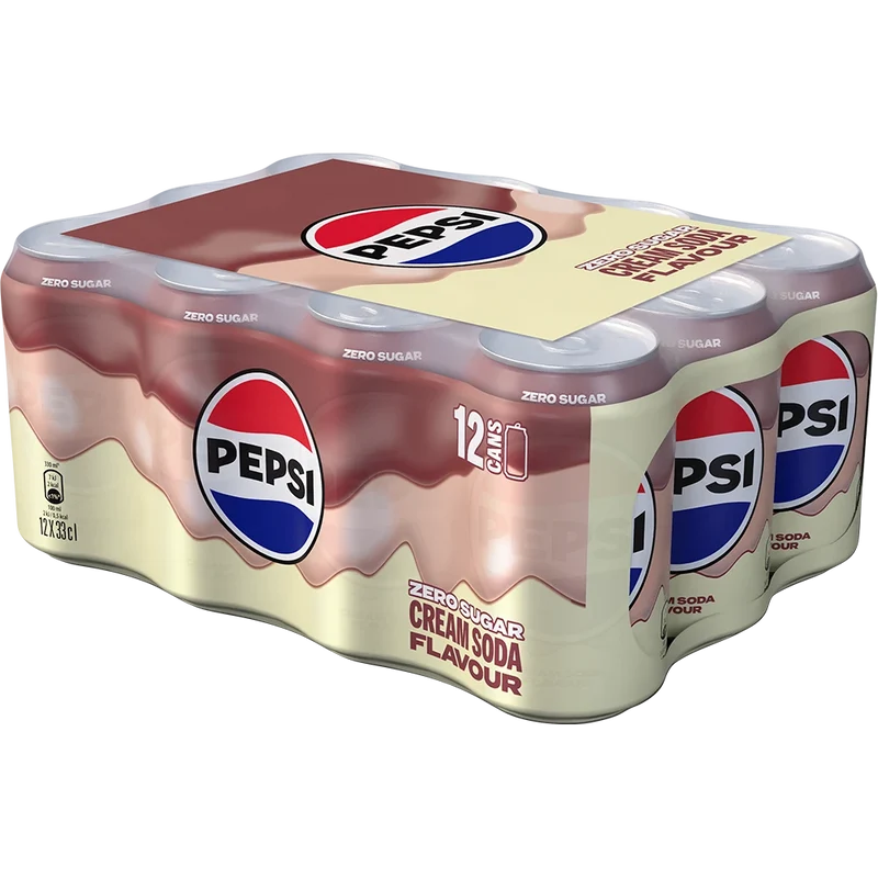 Pepsi Cream Soda Flavour 12x0,33L Dose zzgl. DPG Pfand