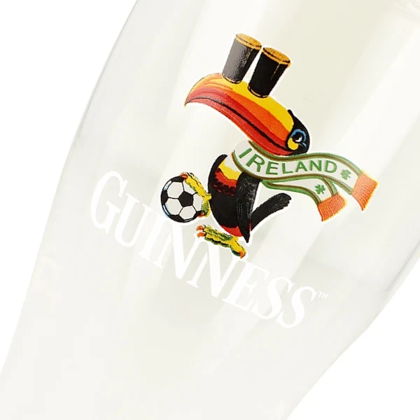 Guinness Football Toucan 568ml Pint Glass
