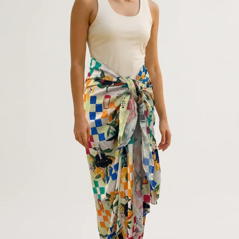 Guinness Hawaiian Print Sarong