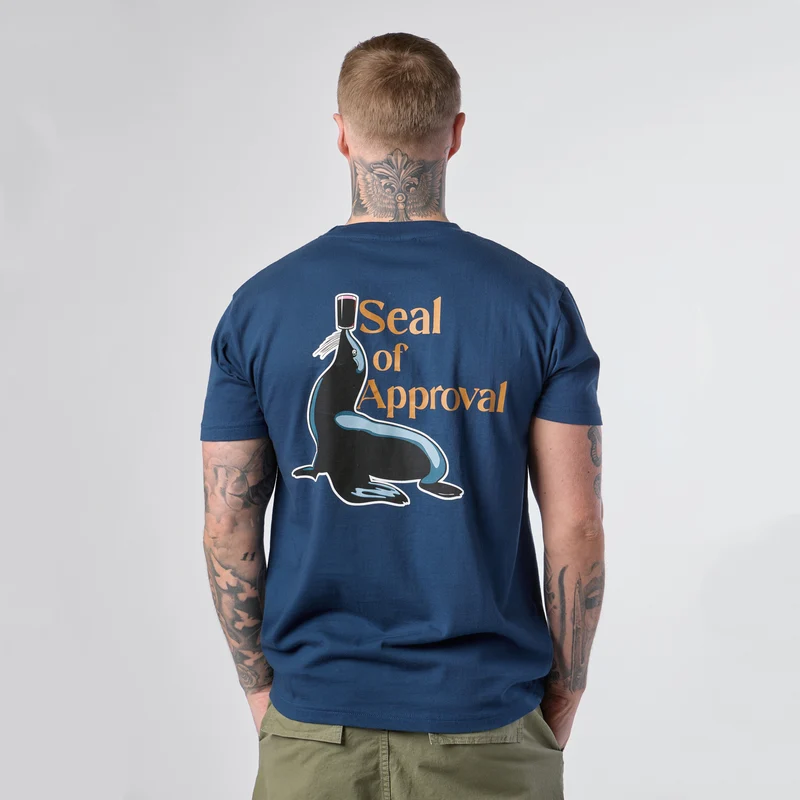 Guinness Gilroy Seal Tee – Blue