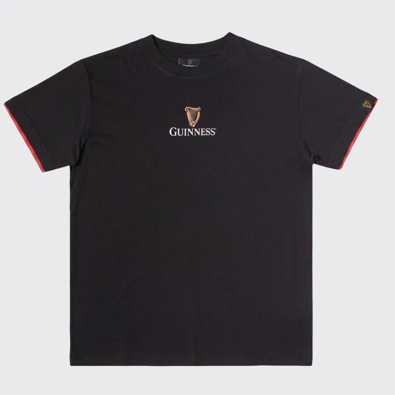 Guinness Irish Label Black Tee