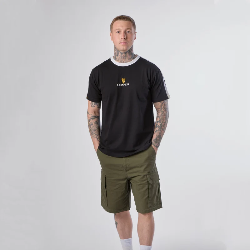 Guinness Toucan Soccer Black Tee