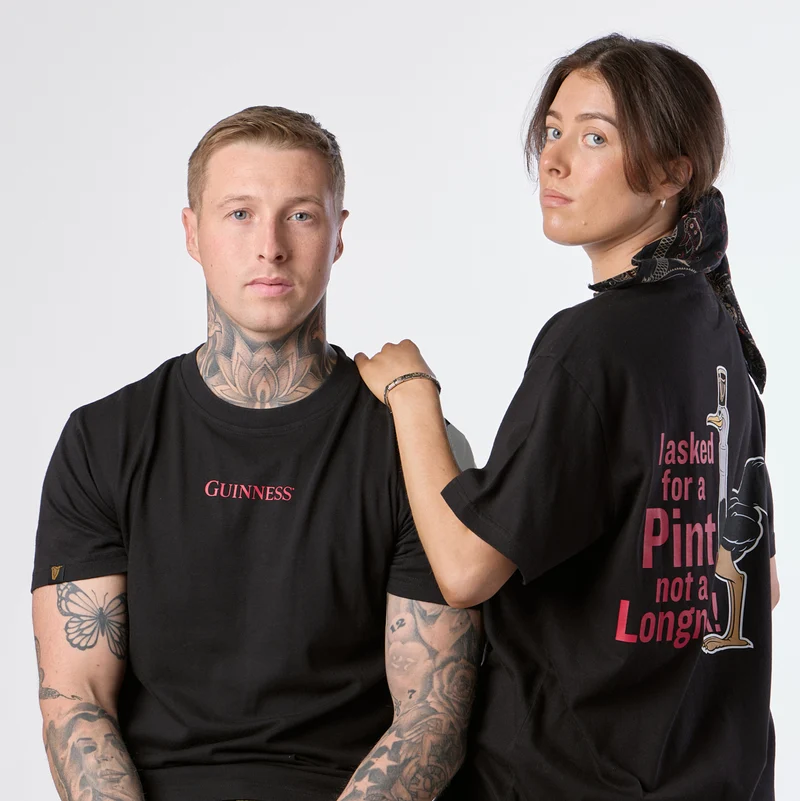 Guinness Gilroy Ostrich Tee – Black