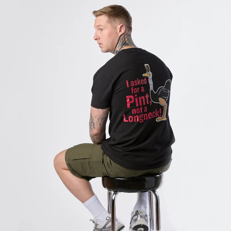 Guinness Gilroy Ostrich Tee – Black
