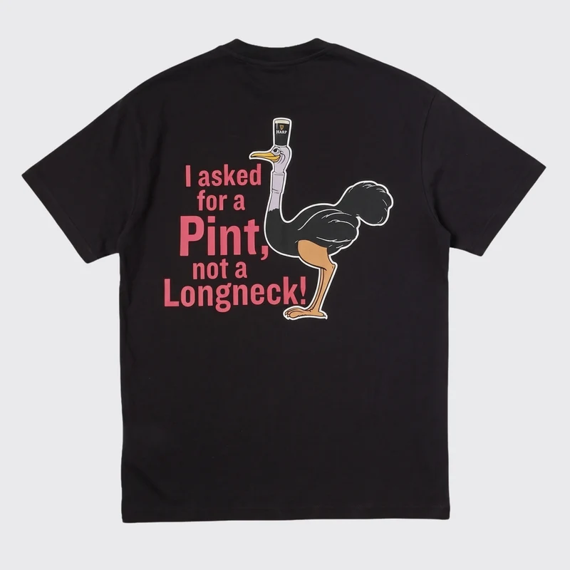 Guinness Gilroy Ostrich Tee – Black