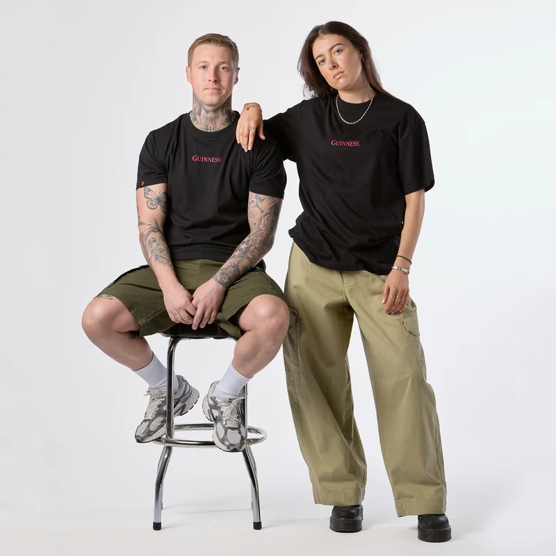 Guinness Gilroy Ostrich Tee – Black
