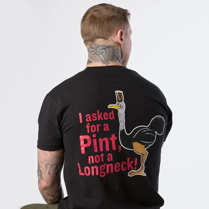 Guinness Gilroy Ostrich Tee – Black