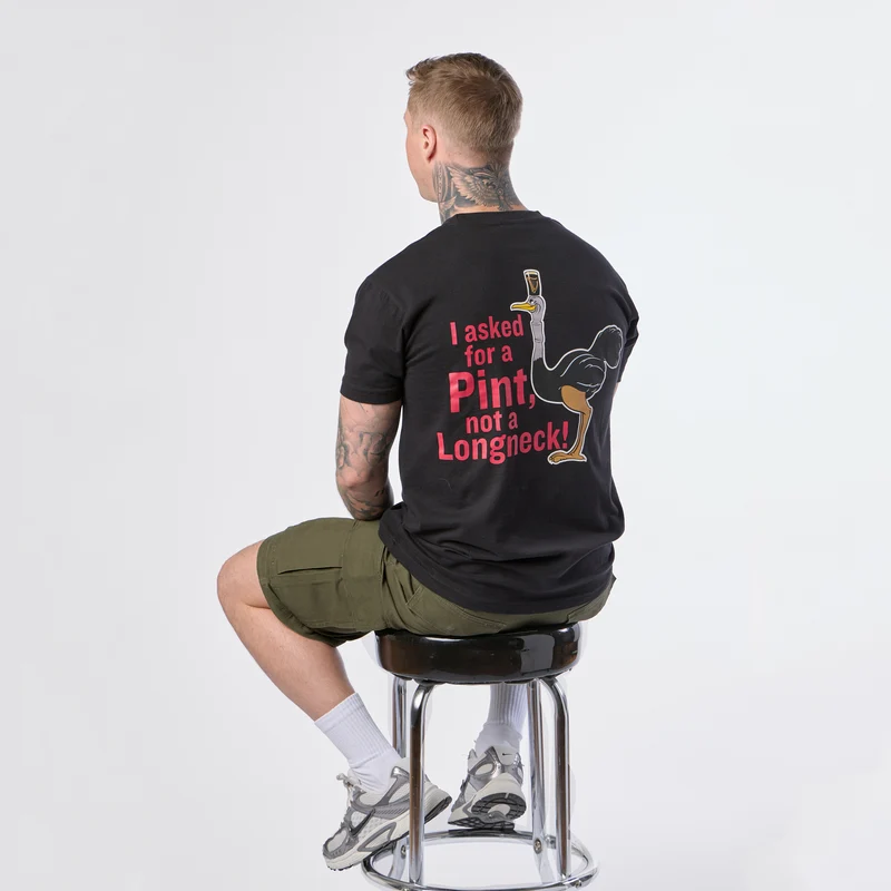 Guinness Gilroy Ostrich Tee – Black