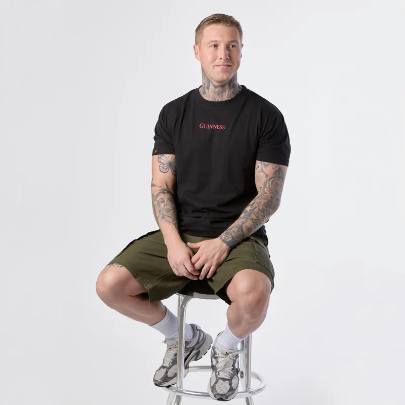 Guinness Gilroy Ostrich Tee – Black