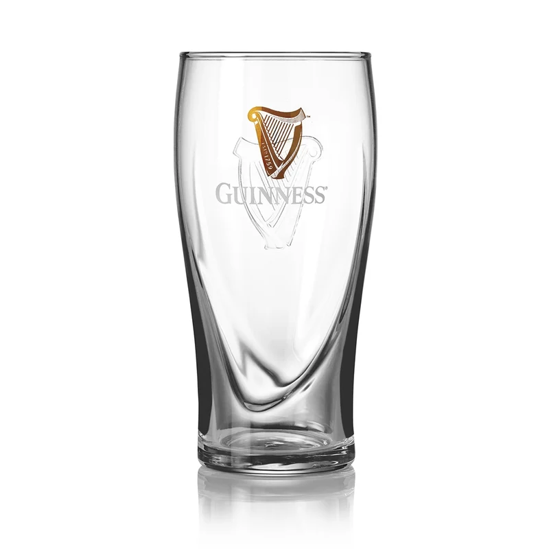 Guinness Gravity & Gravity 0 Pint Glass Twin Pack