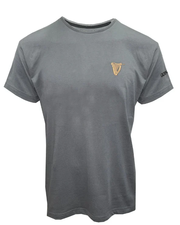 Guinness Pewter Harp Mens premuim T-Shirt
