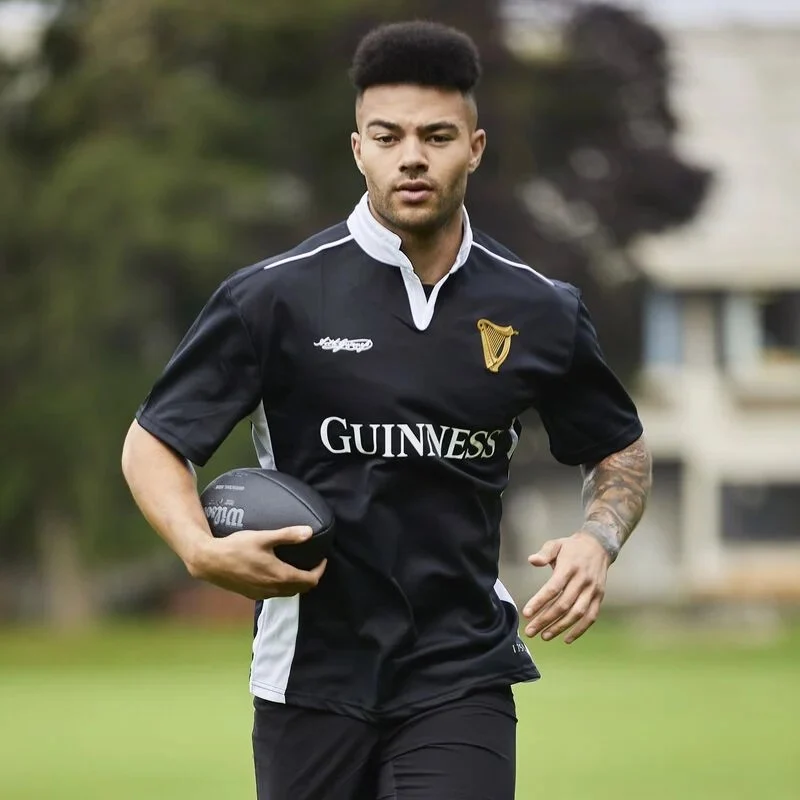 Guinness Performance Short Sleeve Rugby shirt, Official Guinness Merchandise