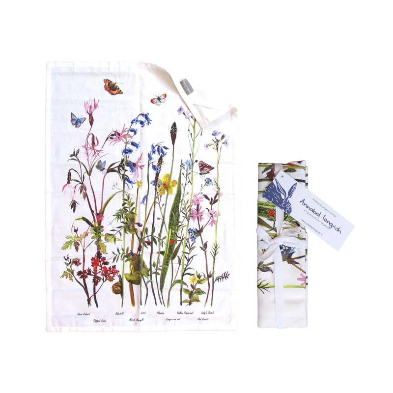 Wildflowers Tea Towel