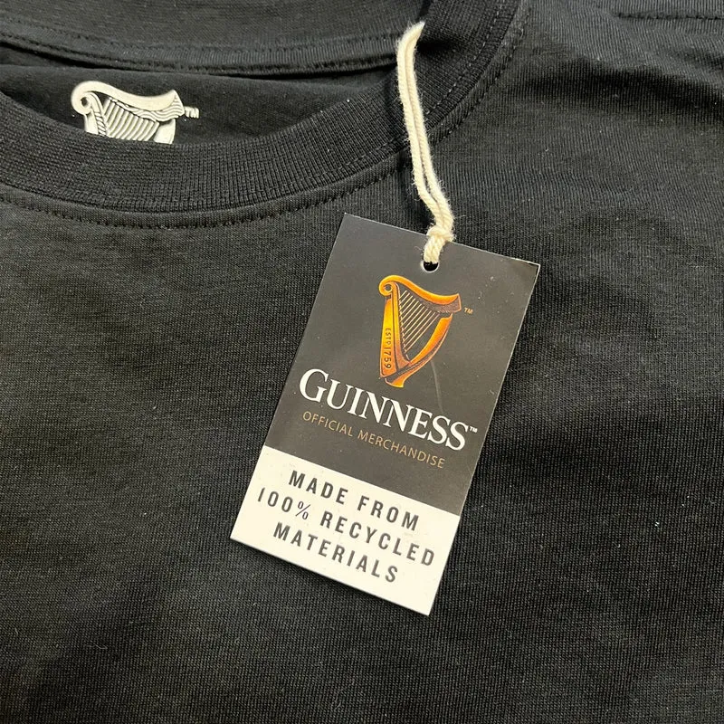 Guinness "for Sure' Black Toucan T-Shirt