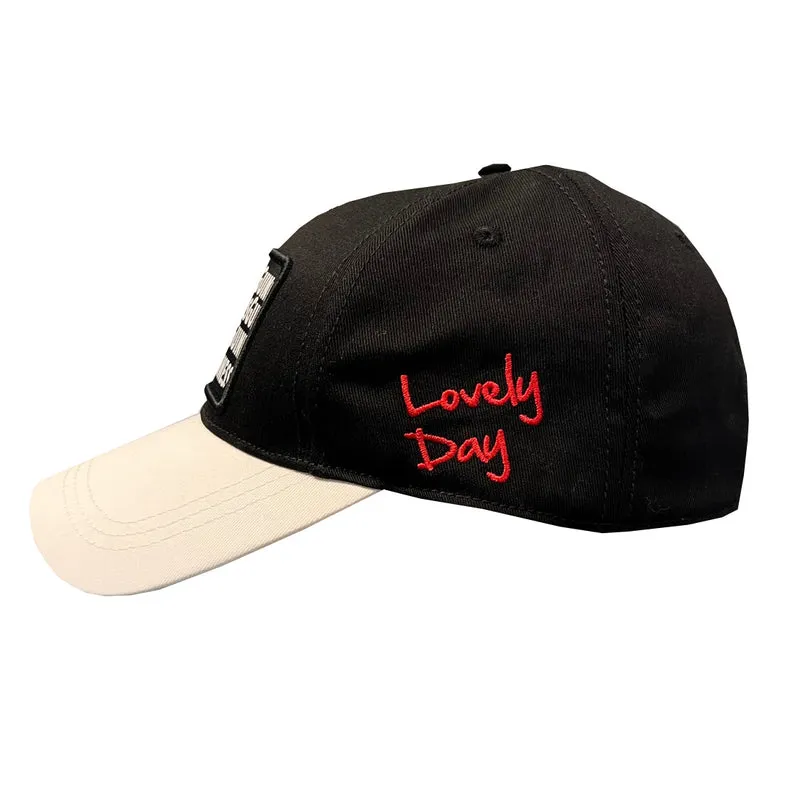 Guinness Black & Cream Woven Badge Baseball Cap, One Size