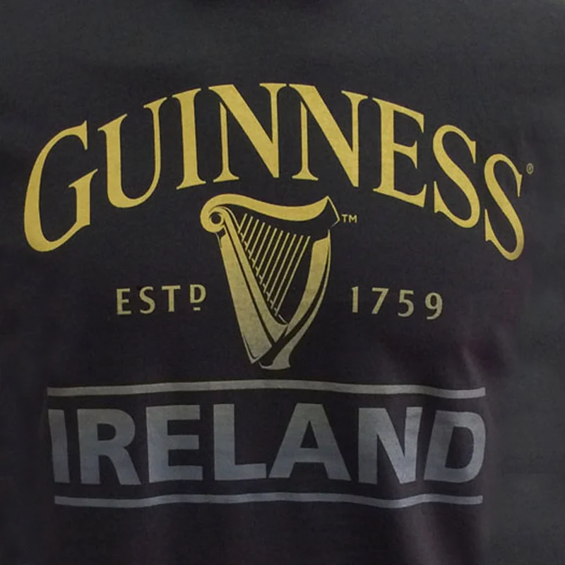 Guinness Ireland Est'd 1759 Black T-Shirt