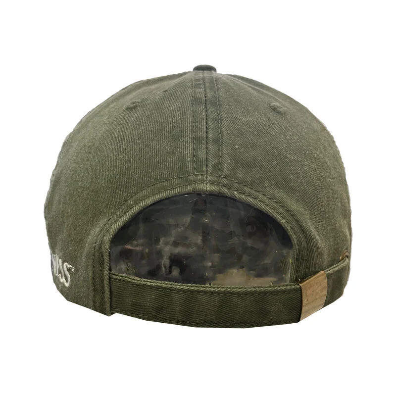 Guinness Harp Bottle Green Washed Baseball Cap