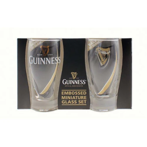 Guinness 2 Mini Pint Glass Pack, Classic