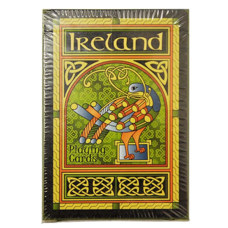 Celtic Peacock Playing Card
