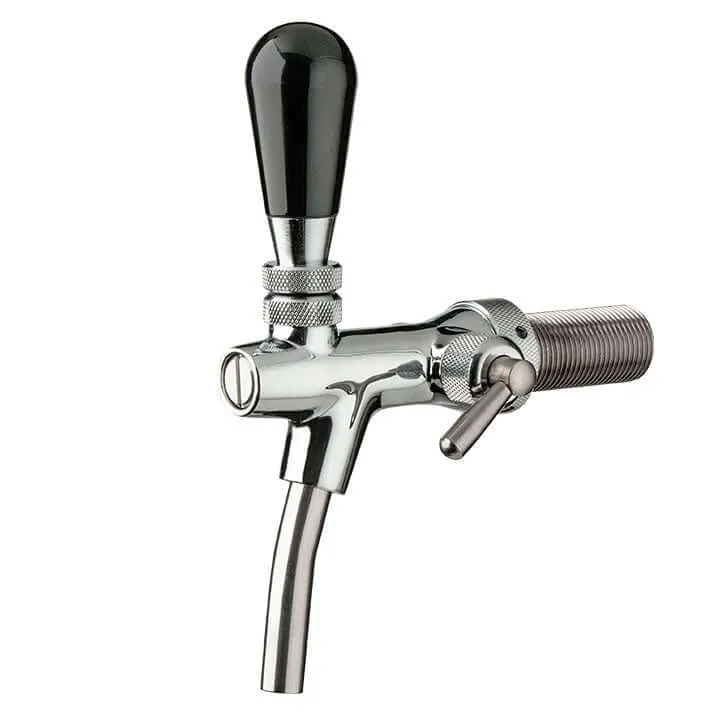 Lindr Kompensator Zapfhahn verchromt 7 mm | 5/8" Gewinde