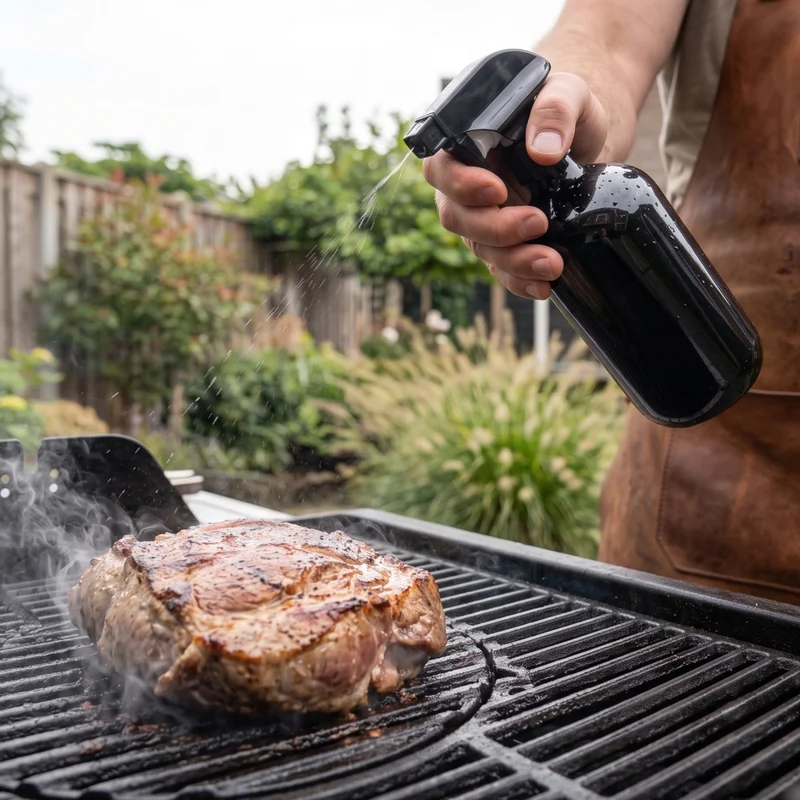 Cookinglife BBQ Pitmaster Set - 8-teilig - Komplettes Grillset für Fleisch & Gemüse