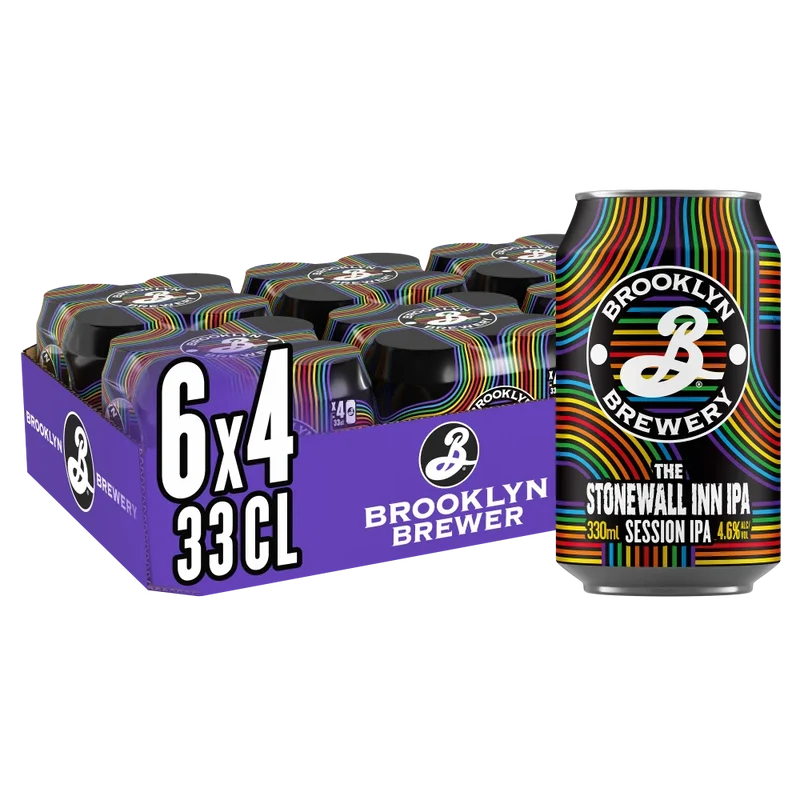Brooklyn Stonewall IPA 4,6% 24x0,33L Dose zzgl. DPG Pfand