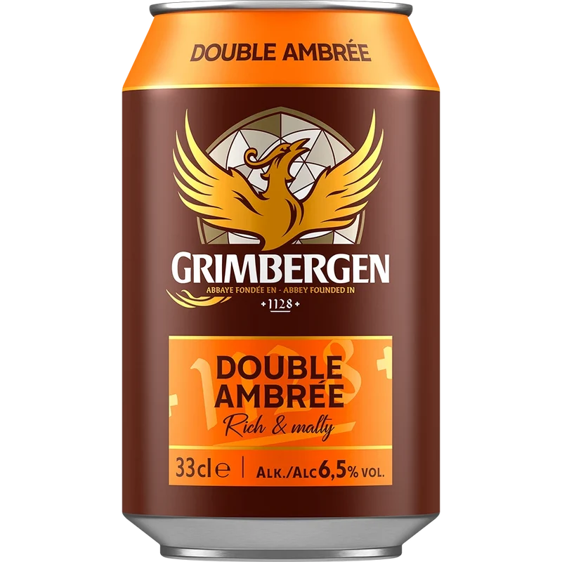 Grimbergen Double Ambree 6,5% 12x0,33L Dose zzgl. Pfand