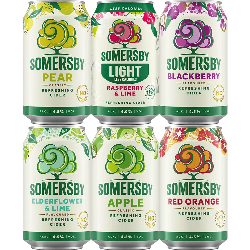 Somersby MIX 18x0,33L Dose zzgl. DPG Pfand