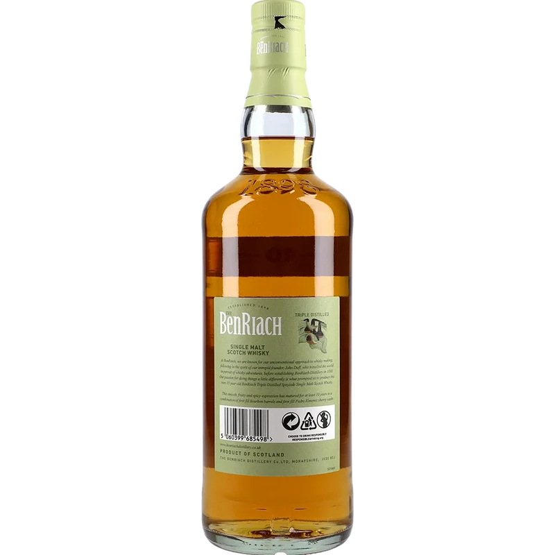 The Benriach Triple Distilled 10y 43% 0,7L FL