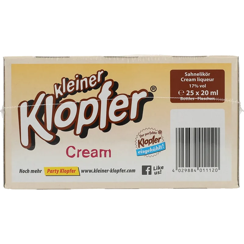 Kleiner Klopfer Cream 17% PACK 25