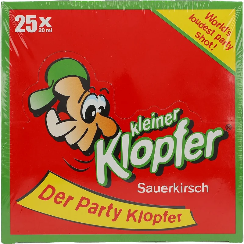 Kleiner Klopfer Sauerkirsch 16% PACK 25
