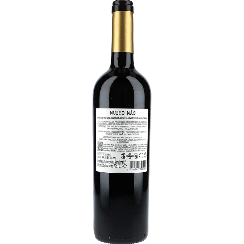 Mucho Más Rot 13,5% 0,75L FL