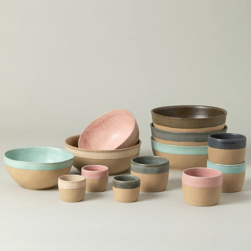 Costa Nova Poke Bowls / Schalen Arenito Multicolor ø 19 cm - 6 Stück
