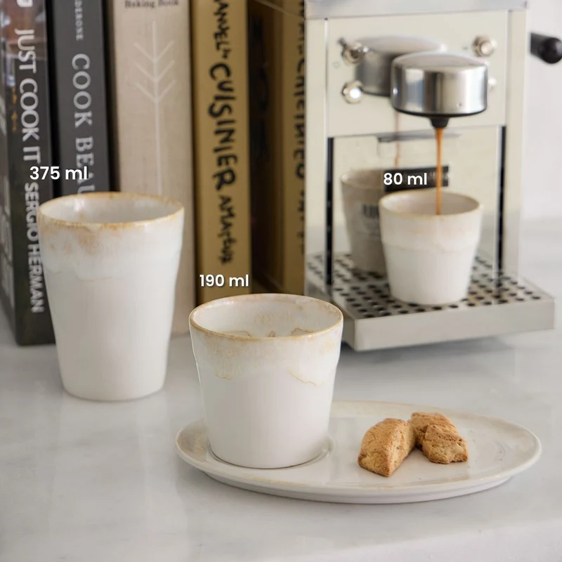 Costa Nova Becher Grespresso Weiß 375 ml - 3 Stück