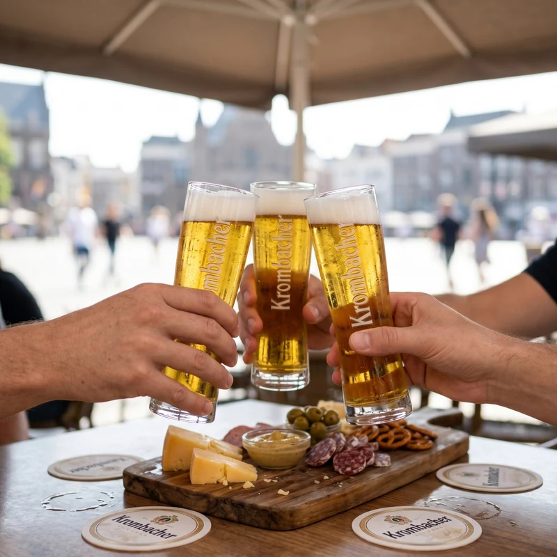 Krombacher Biergläser Star Cup 250 ml - 4 Stück