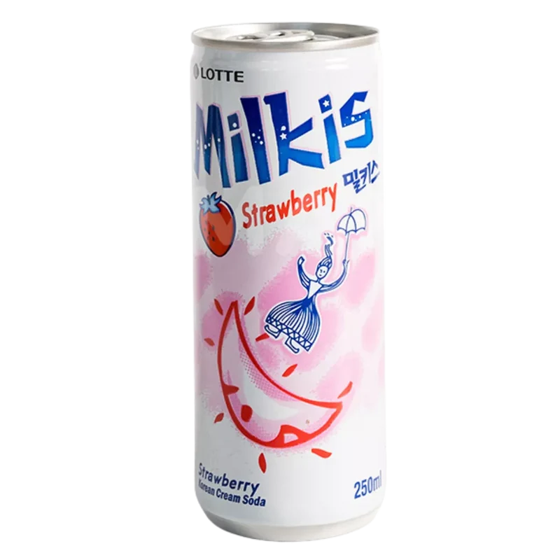 LOTTE Milkis Erdbeere 250ML
